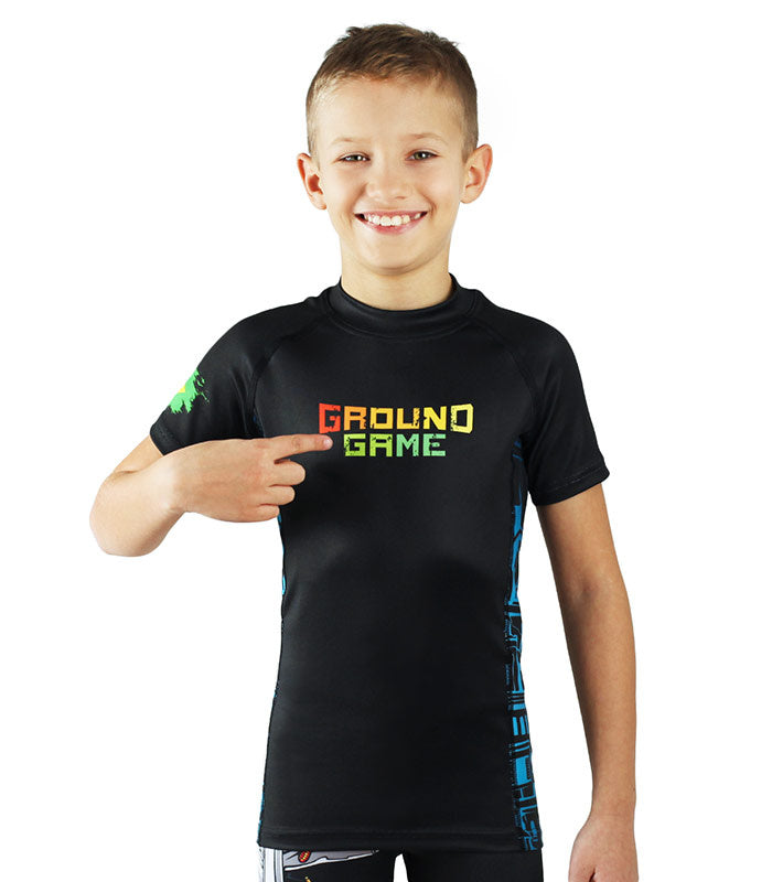 Kids' Rashguard Brasil short sleeve
