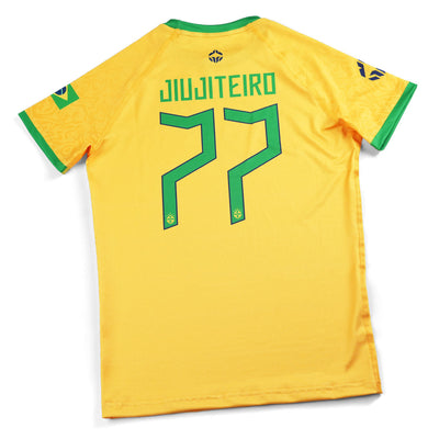 Kids' Rashguard Brazil Football short sleeve
