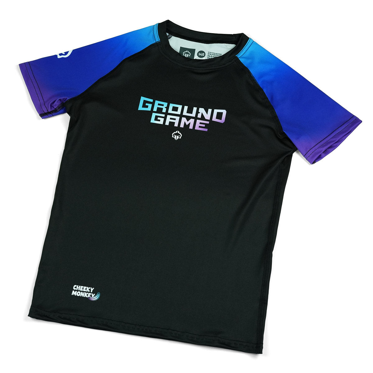 Kids' Rashguard Cheeky Monkey short sleeve