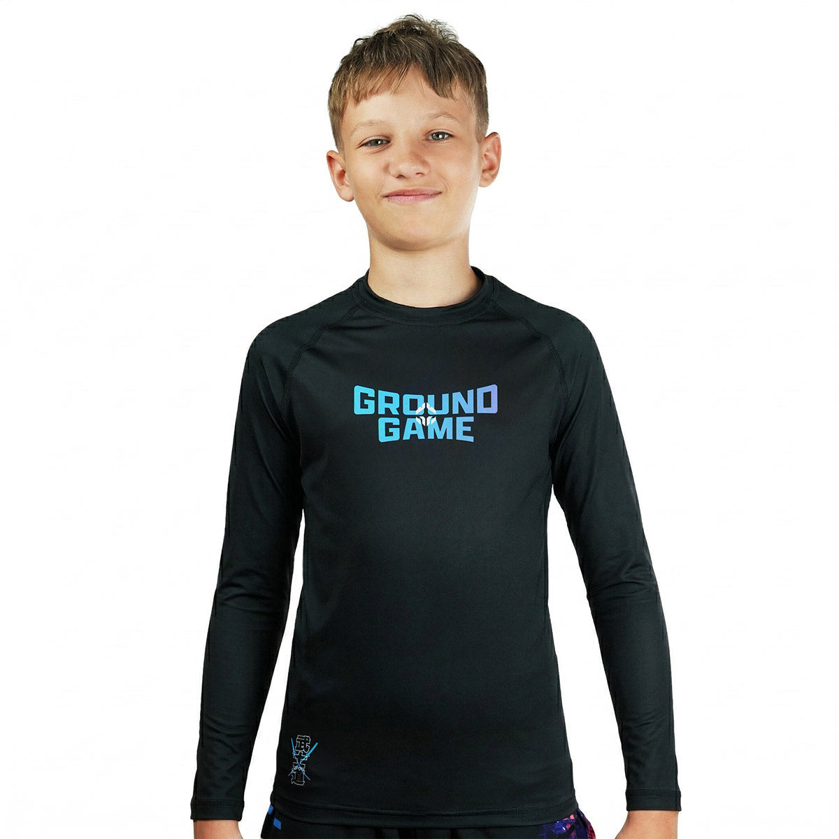 Kids' Rashguard Cyber Samurai long sleeve
