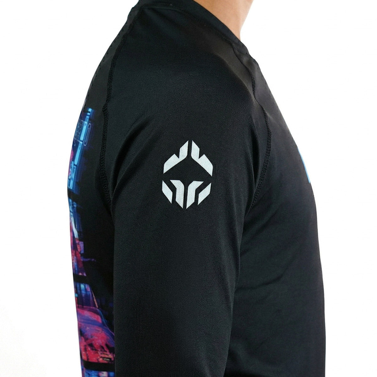 Rashguard dziecięcy Cyber Samurai Kids długi rękaw