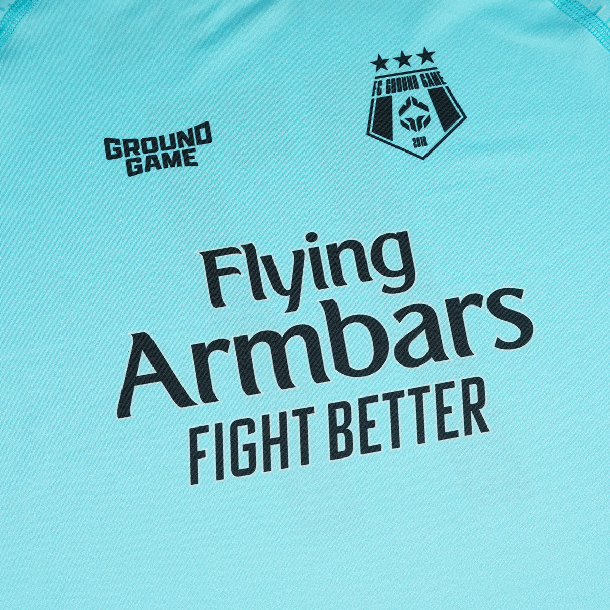 Kids' Rashguard FC Armbar short sleeve (Mint)