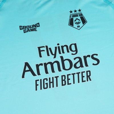 Kids' Rashguard FC Armbar short sleeve (Mint)