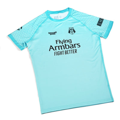 Kids' Rashguard FC Armbar short sleeve (Mint)