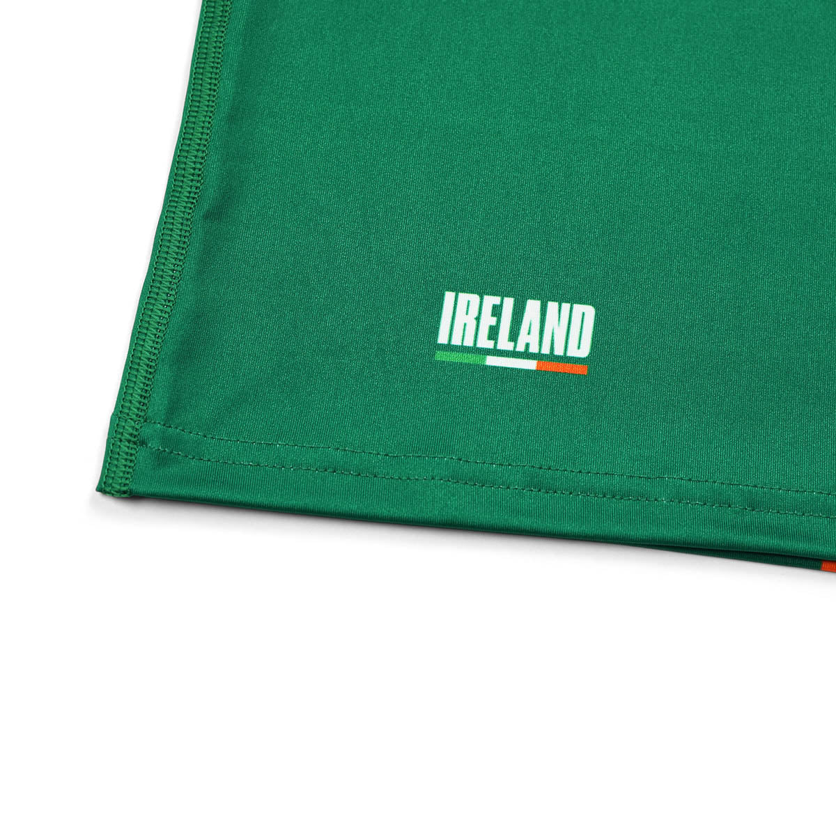 Rashguard dziecięcy Irlandia krótki rękaw (Zielony)