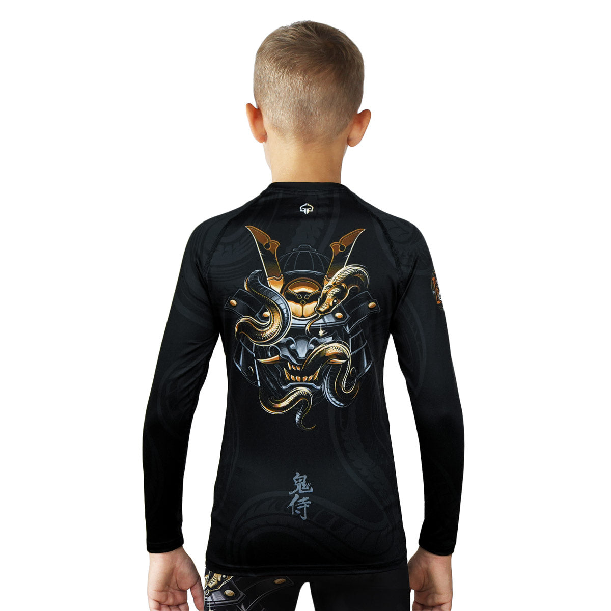 Kids' Rashguard Oni Samurai long sleeve