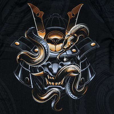 Rashguard dziecięcy Oni Samurai długi rękaw