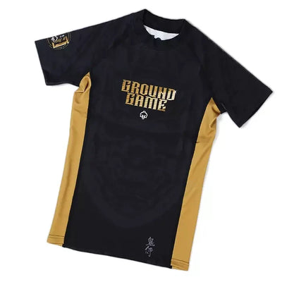 Rashguard dziecięcy Oni Samurai krótki rękaw