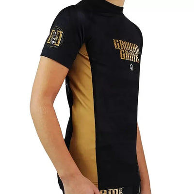 Rashguard dziecięcy Oni Samurai krótki rękaw