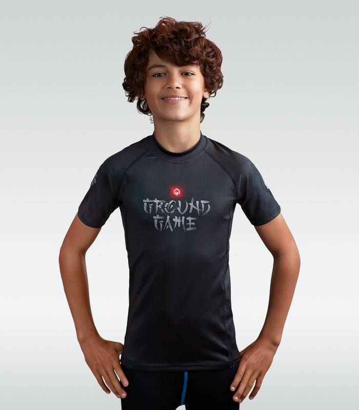 Rashguard dziecięcy Samurai 2.0 Kids krótki rękaw