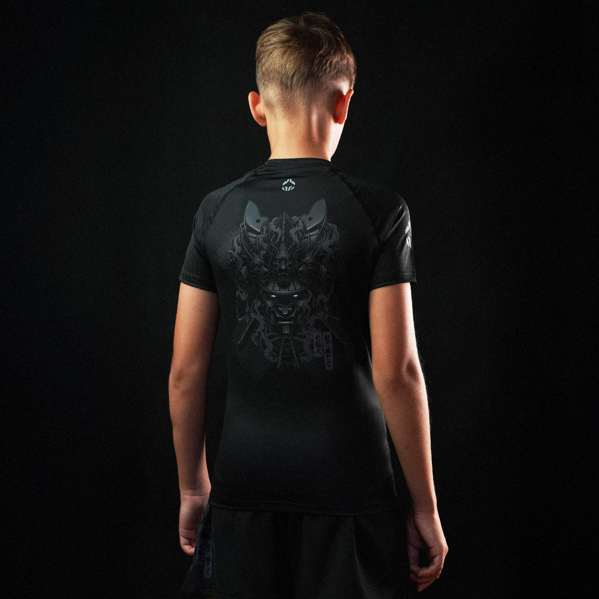 Kids' Rashguard Samurai Shadow short sleeve