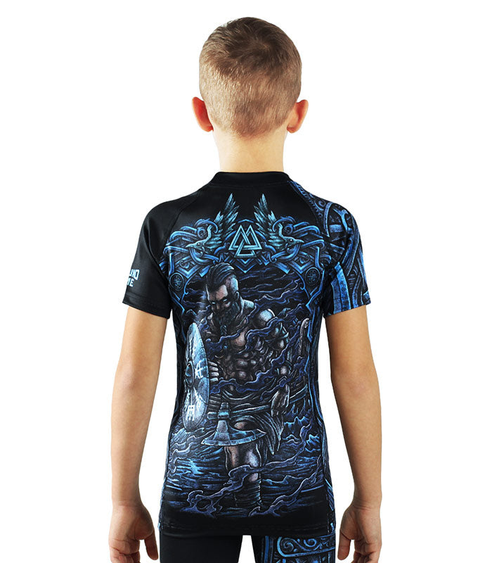 Rashguard dziecięcy Viking Kids krótki rękaw