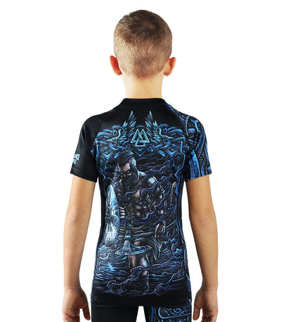 Rashguard dziecięcy Viking Kids krótki rękaw