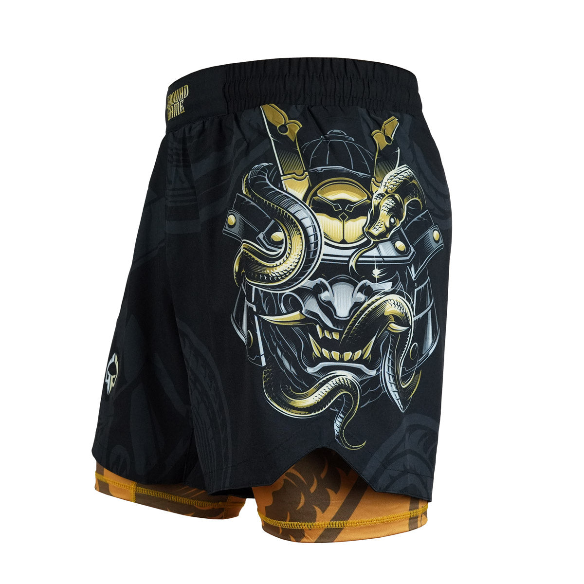 2-in-1 Training Shorts Oni Samurai