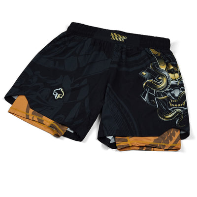 2-in-1 Training Shorts Oni Samurai