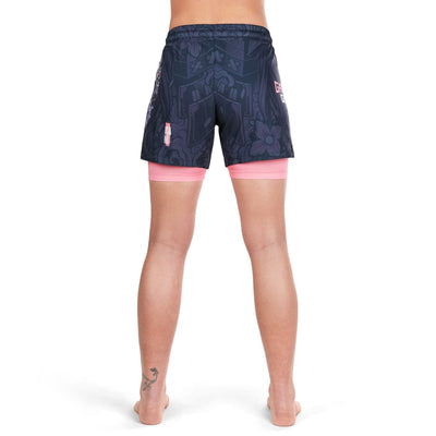 Spodenki treningowe damskie 2w1 Asami