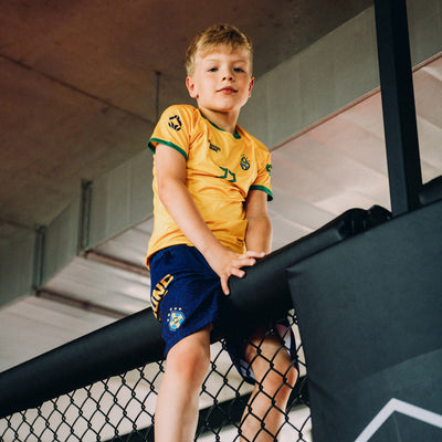 Kids' Training Shorts Brazil Football