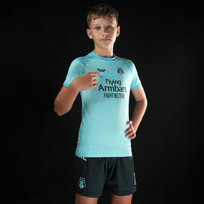Kids' Training Shorts FC Armbar (Mint)