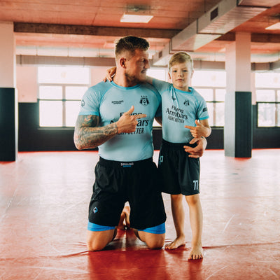 Kids' Training Shorts FC Armbar (Mint)