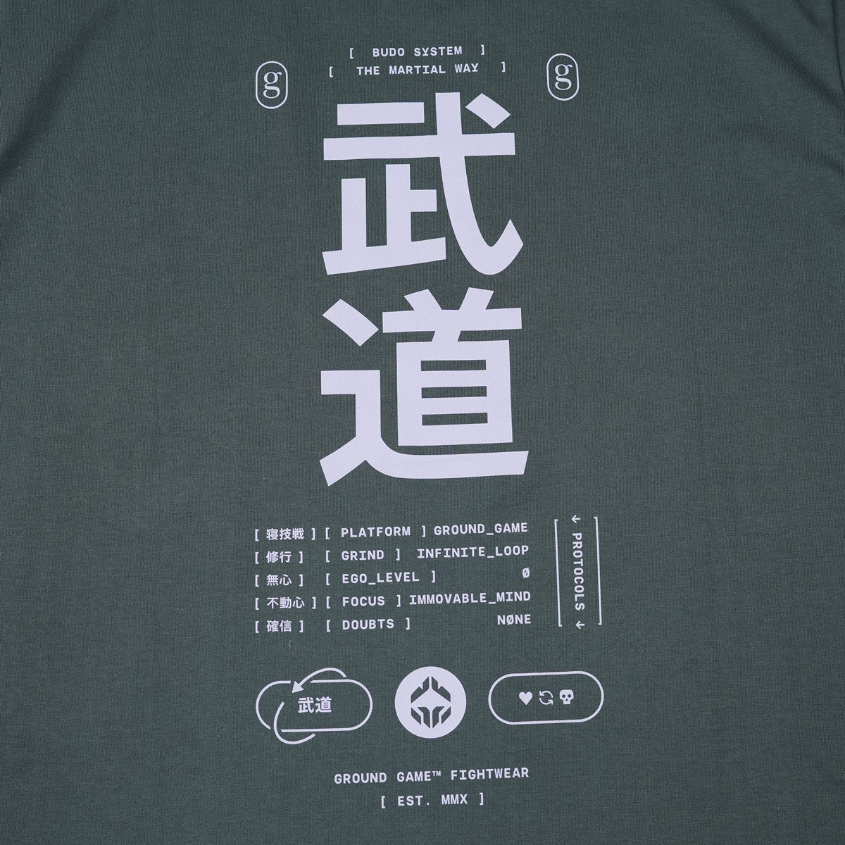T-shirt Budo Oversize (Anthracite)