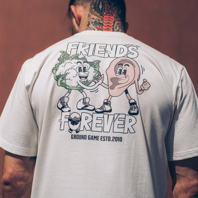 T-shirt Friends Forever Oversize (Beżowy)