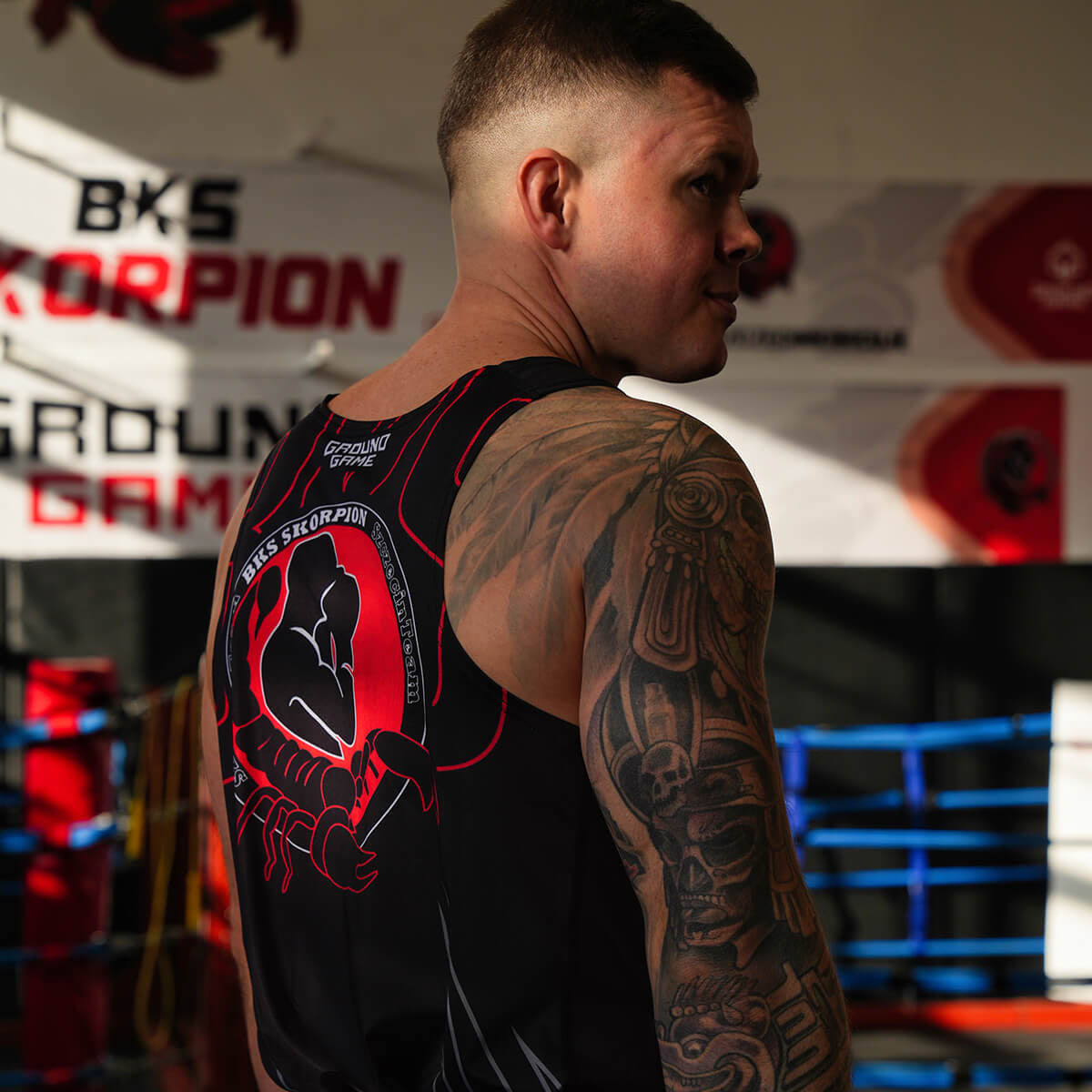 Boxing Tank Top BKS Skorpion (Black)