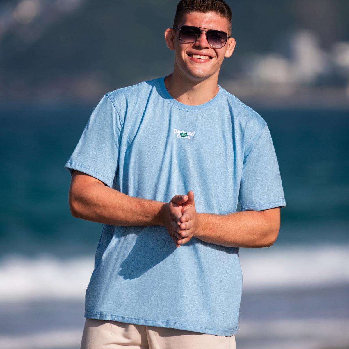 T-shirt Favela Oversize (Blue)