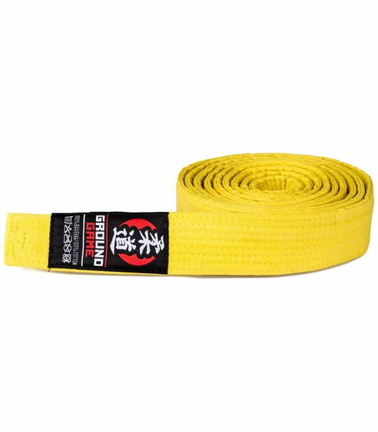 Judo Belt Yellow Yellow Women \ Training wear \ Judo Belts Men