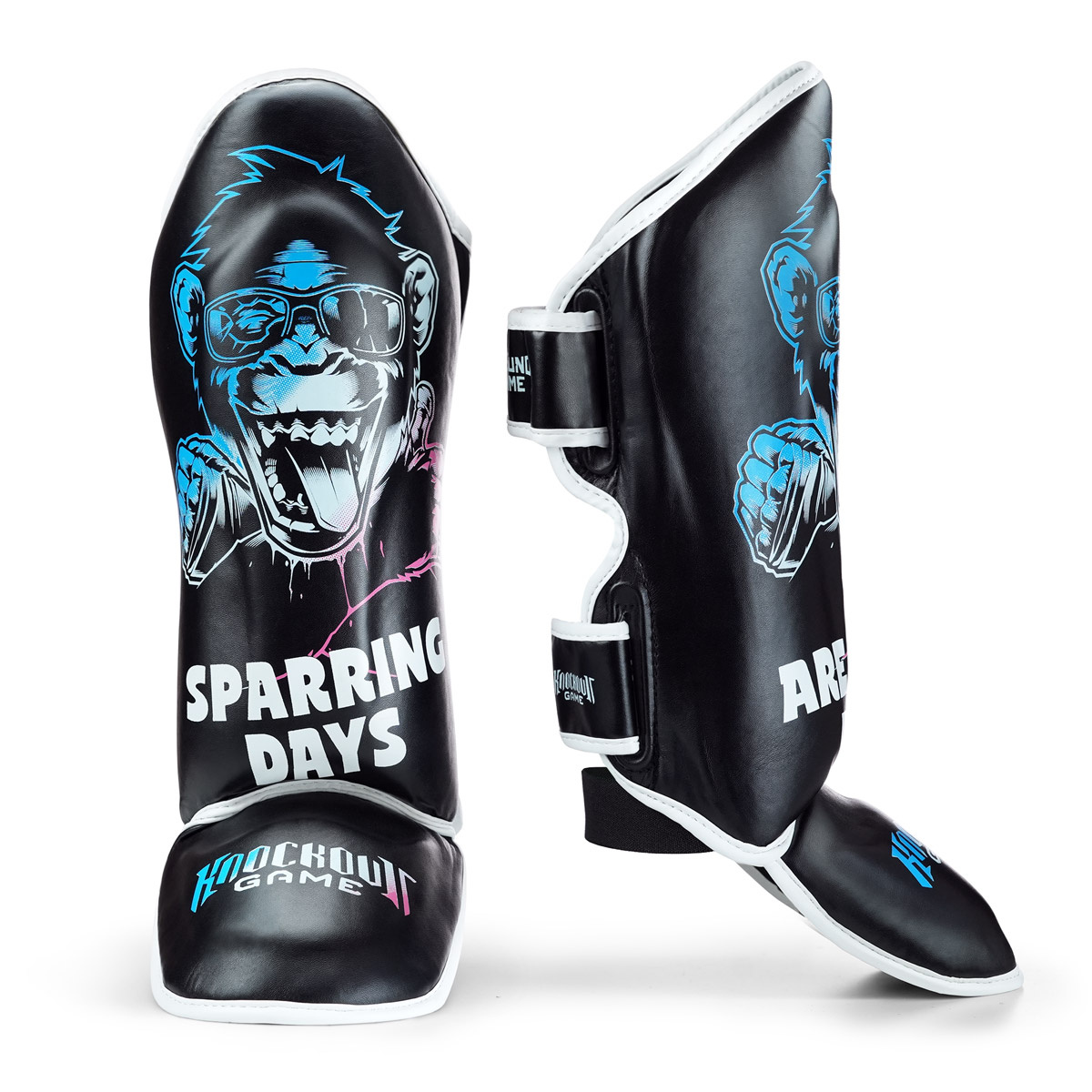 Kids Shin Guards Cheeky Monkey 