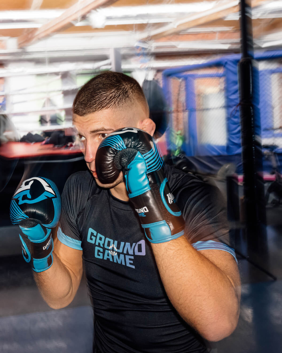 Przyrządowe rękawice bokserskie na worek Blade 