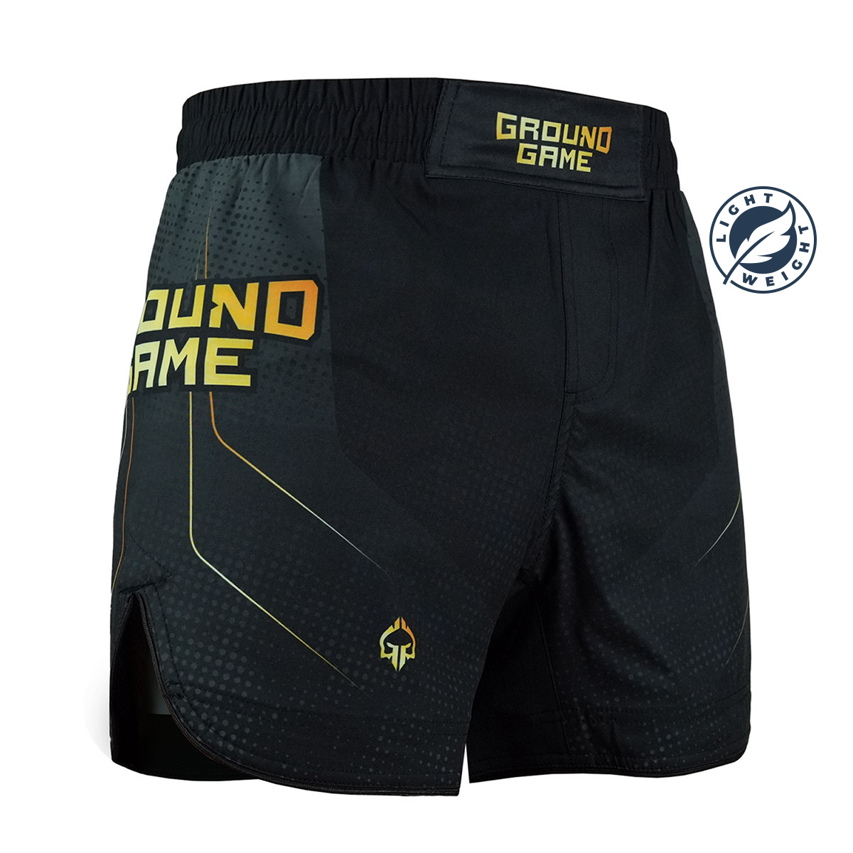 Light MMA Shorts Gold